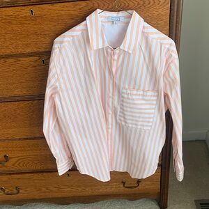 AYR striped button down shirt, women size S